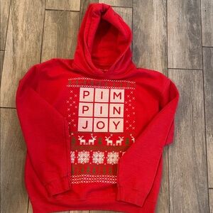 Red Festive Hoodie